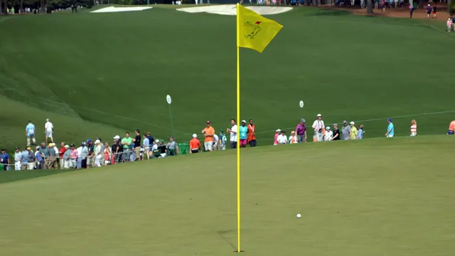 Major championship golf event planning at Augusta National